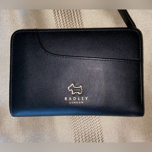 Radley wallet black leather.
